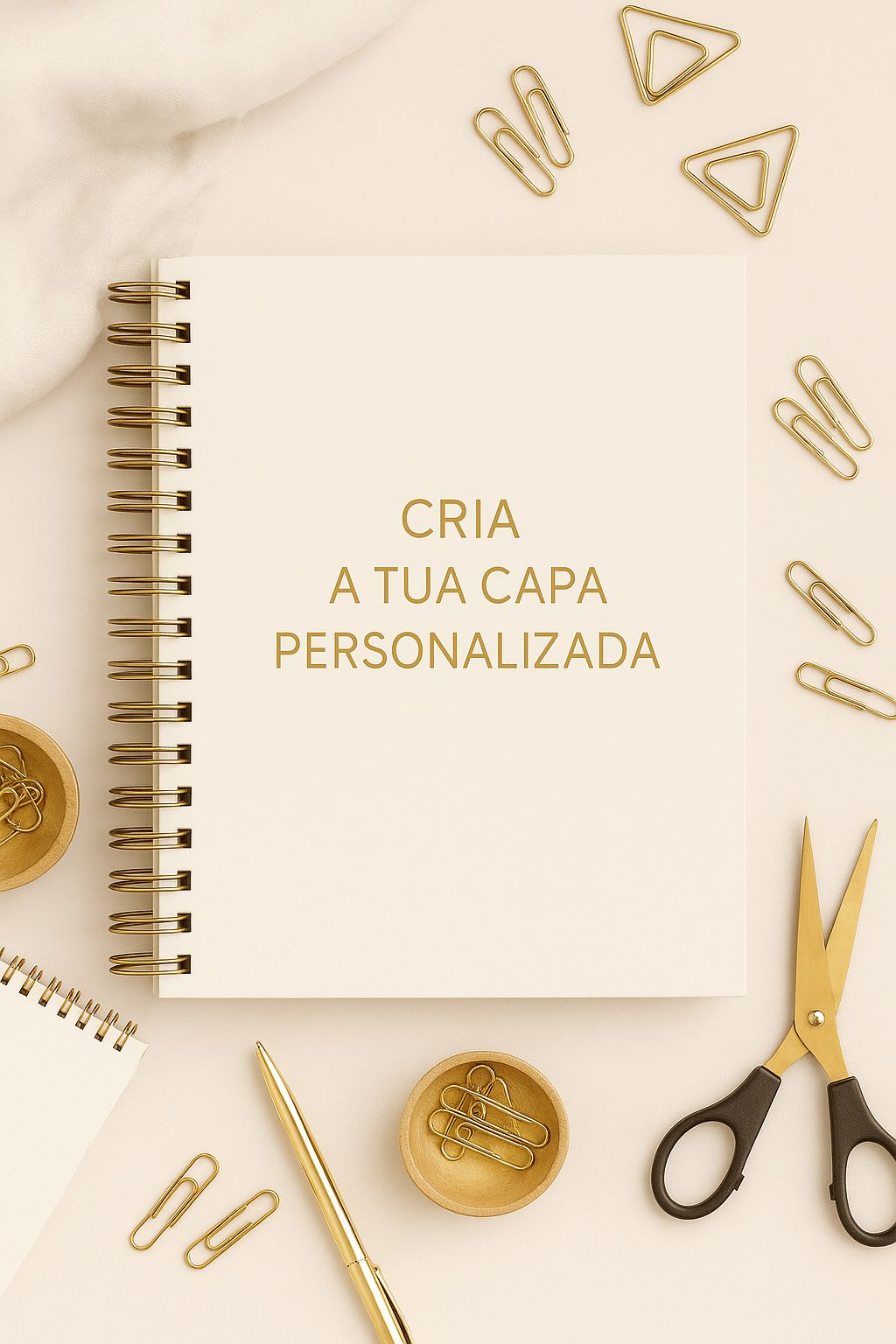 Agenda • Bloco de Notas • Bloco de Encomendas Personalizado ✨ CRIA O TEU PRÓPRIO LAYOUT DE CAPA