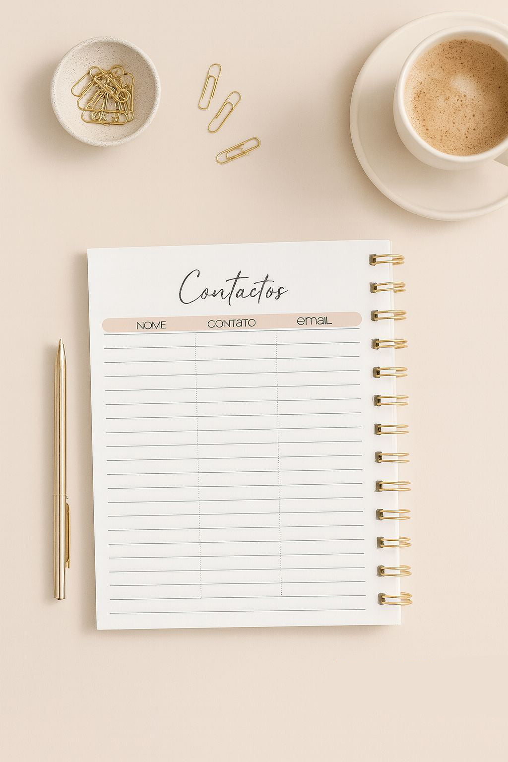 Agenda • Bloco de Notas • Bloco de Encomendas Personalizado _ AURORA